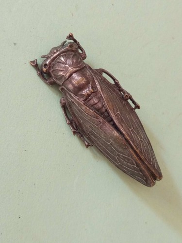 Broche métal argenté bijou - argenté,