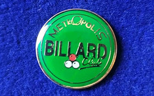 RARE PINS BILLARD CLUB METROPOLIS