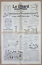 Le CANARD ENCHAINE numéro