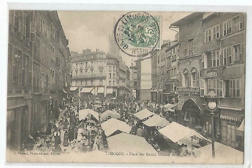 Limoges place des bancs - limoges, le