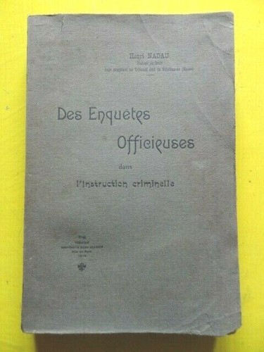 Henri nadau des enquêtes - henri,