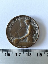 MEDAILLE EXPOSITION INTERNATIONALE ARTS ET TECHNIQUES 1932 Ref23853J