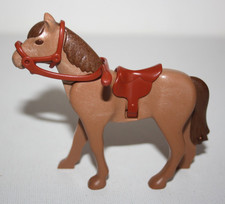 PLAYMOBIL 4074 CHEVAL BRUN