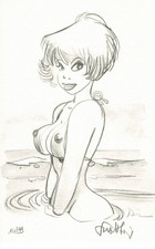 Ex-Libris Walthéry - Natacha