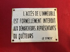 Art Populaire ANCIENNE PLAQUE