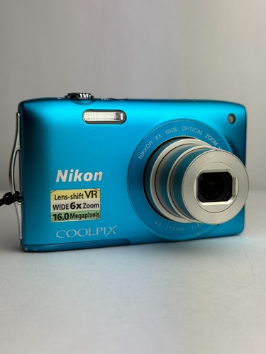 Nikon coolpix s3300 blue - nikon,