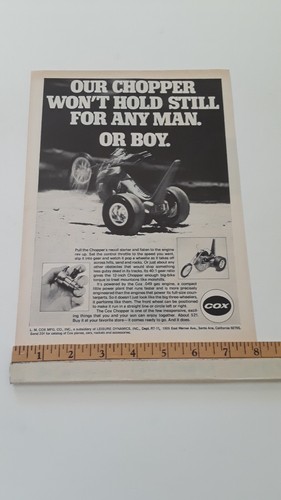 Cox chopper trike 049 - cox, engine