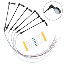 Lampe DEL plate-forme de gare pour pack de chemins de fer modèles réduits à l