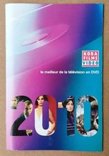 DVD   ---  KOBA FILMS VIDEO. CATALOGUE 2010  ---  22 PAGES