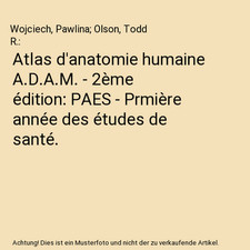 Atlas d'anatomie humaine