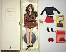 Barbie SILKSTONE Highland Fling Gold Label  Accessoires 2 Versions 2 Doll MATTEL