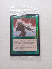 Carte Magic MTG - Élémental d'épines - 7eme Édition Foil FR vf Promo 2001