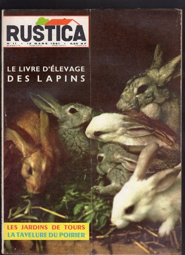 Rustica 1961 lapin poule - 1961,