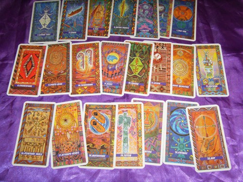 Ancien tarot amérindien petit - ancien,