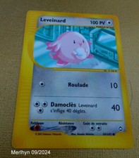 carte pokemon authentique  LEVEINARD Aqualis 69 /147   100 PV  édition 2002 -TBE