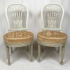 Paire de chaises en bois