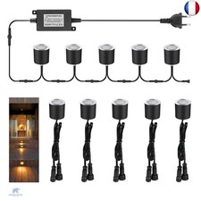 Arotelicht Lot de 10 spots LED