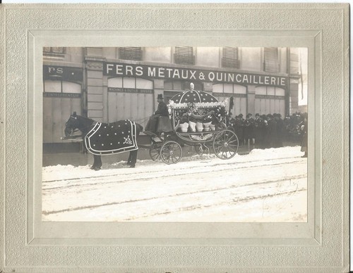 Photo ancienne attelage - attelage,