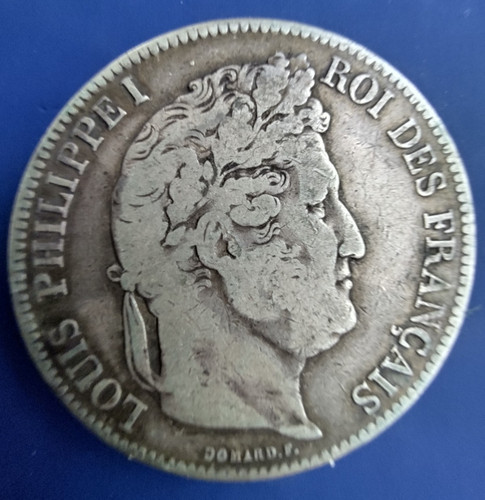 Francs louis philippe 1834 w - 5,