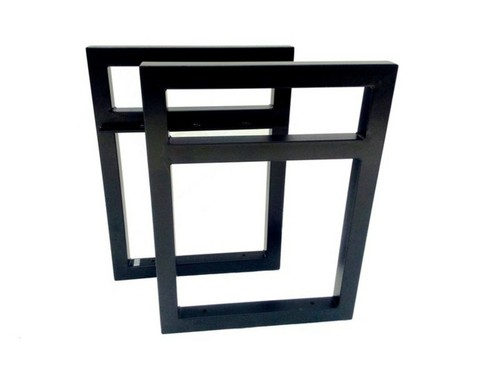 Pieds banc acier 2 - banc,