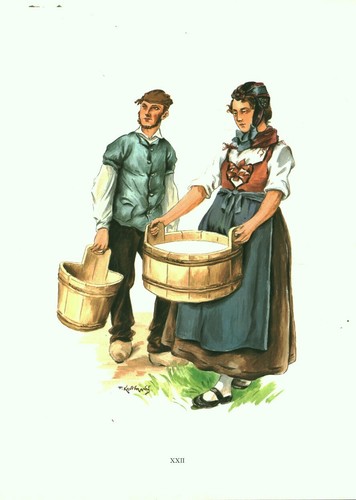 Gravure ancienne alsace 1970 - alsace,