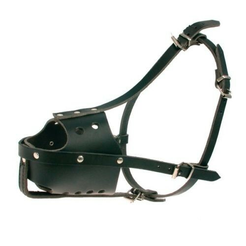 Zolux muselière cuir police - muselière,