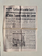 GAZETTA DELLO SPORT 15 JUILLET