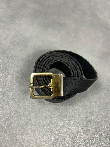 Ceinture cuir noir - , vintage