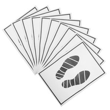  25 Pcs Protective Car Mats