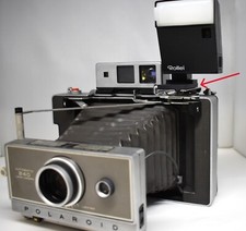 Polaroid flash bracket cold