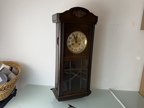 Horloge sur pied pendule - , 76,5
