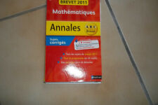 ANNALES BREVET DES COLLEGES 2011 MATHEMATIQUES - NATHAN