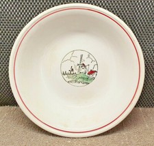 Ancien Plat Semi Porcelaine