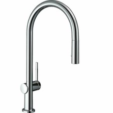 Robinet de cuisine sur pied Hansgrohe Talis M54 argent