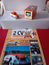 1/43 Citroën 2cv SPOT 1976 avec boîte et fascicule 13 hachette norev