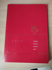 Livre des Timbres suisses 1994 avec les timbres.