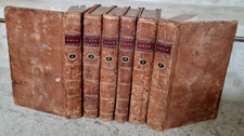 Blackstone- Commentaires sur les loix angloises 1774-76. en 6 volumes reliés