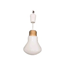 SUSPENSION VINTAGE opaline en