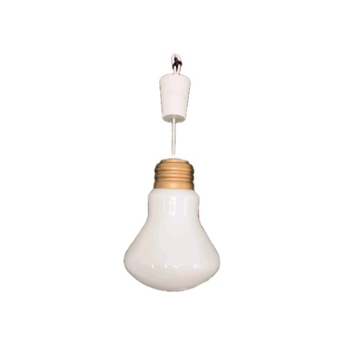 Suspension vintage opaline - suspension,