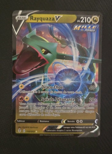 Carte pokémon rayquaza - carte,