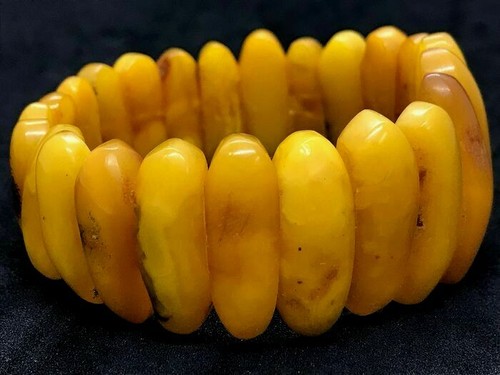 Ancien bracelet ambre - bracelet, vintage