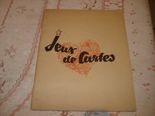 DUBOUT - Jeux de cartes -
