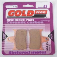 Plaquette de frein Gold Fren pour Moto Harley Davidson 1200 Xl X Forty Eight