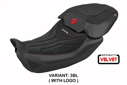 Housse selle diablo - housse, velvet