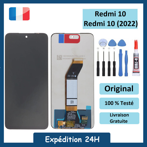 écran lcd complet - redmi, 10