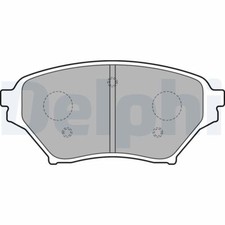 Kit de plaquettes de frein, frein à disque DELPHI LP1761 MAZDA MX-5 II/MX-5 II/M