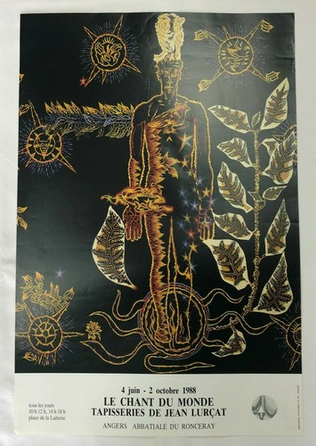 Affiche ancienne exposition - affiche,