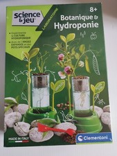 Coffret Botanique et hydroponie neuf sous blister Clémentoni