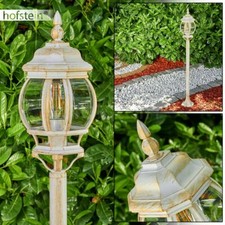 Lampadaire doré Luminaire de