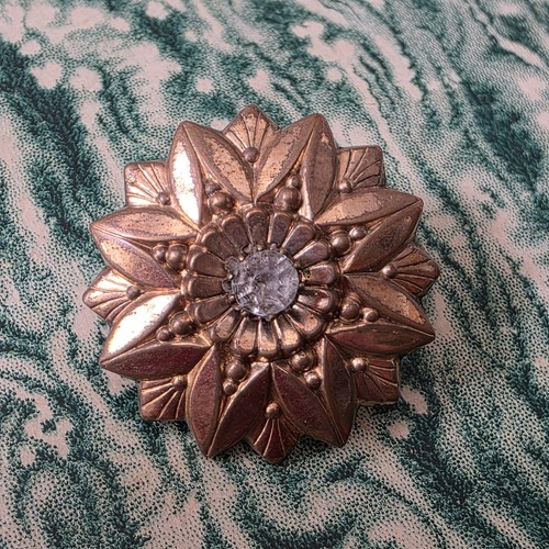 Broche ancienne fleur - , etoilee